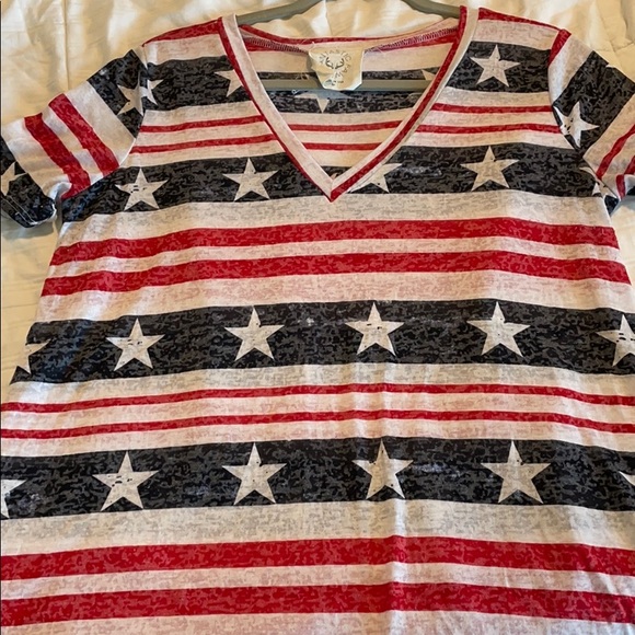 Americana Burnout Tee - Picture 4 of 4